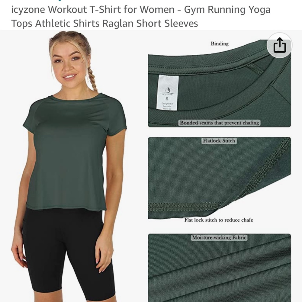 icyzone Workout T-Shirt